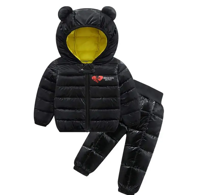 

Baby Kids Girls Warm Clothing Sets 2021 New Fashion Cartoon Baby Cute Outfits Kids Boys Suits Children Clothes 1 6 Years