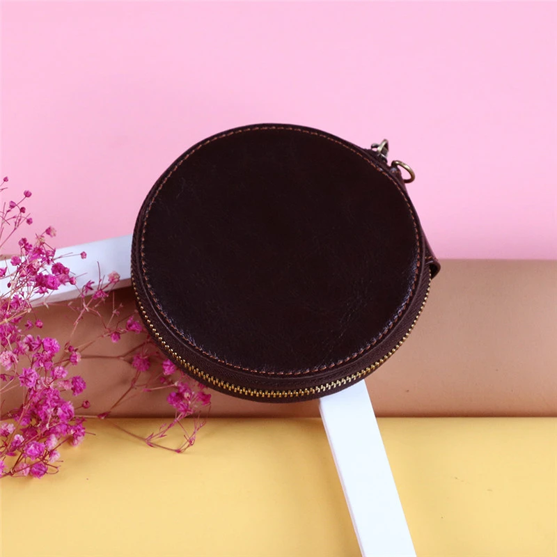 Высококачественные бумажники из натуральной кожи с кармашком для мелочи мужские