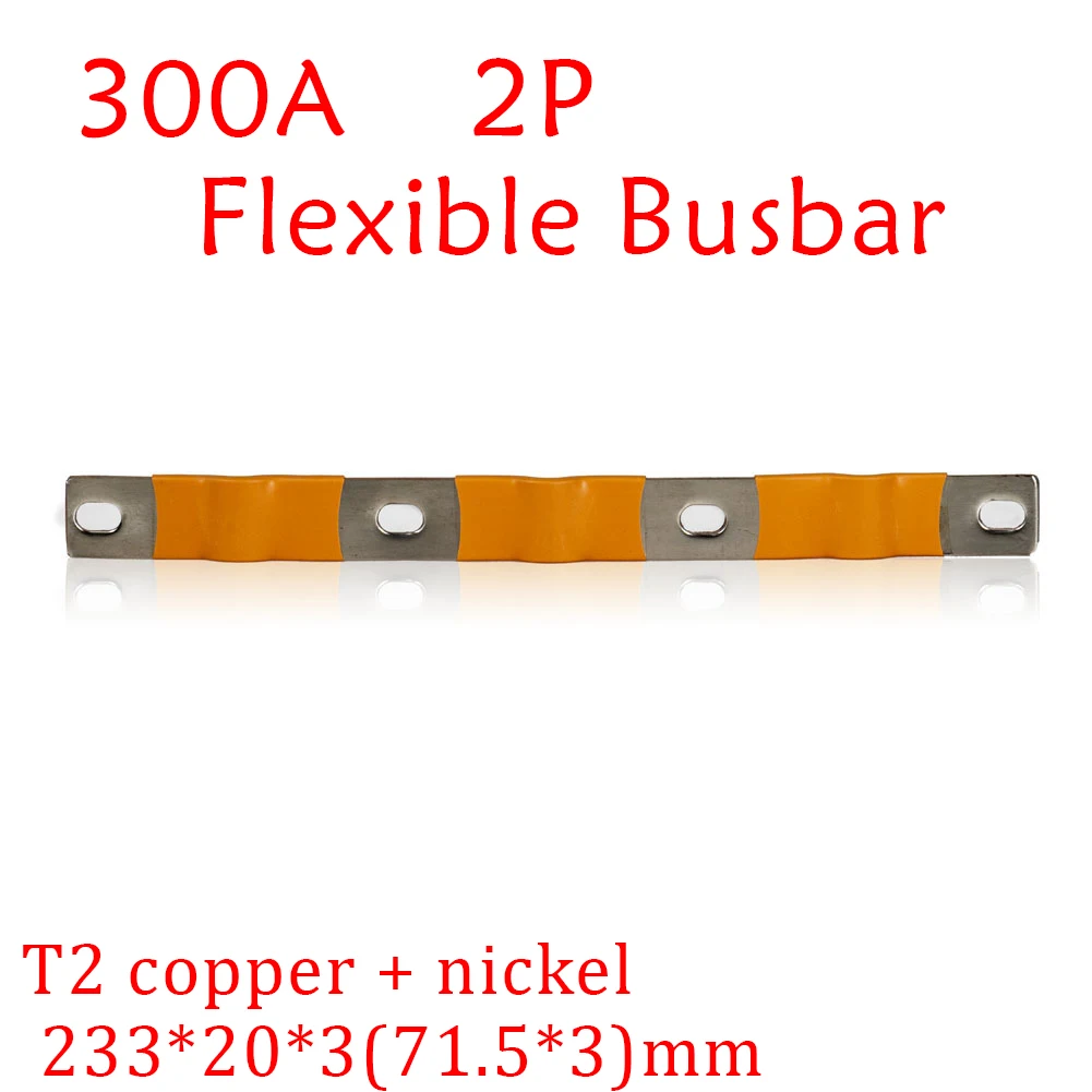 

Customization Flexible Busbar 1P 2P 3P 4P 1S 2S 3.2V Lifepo4 Rechargeable Battery Cell 3.7V Connector Pure Copper Nickel Plate