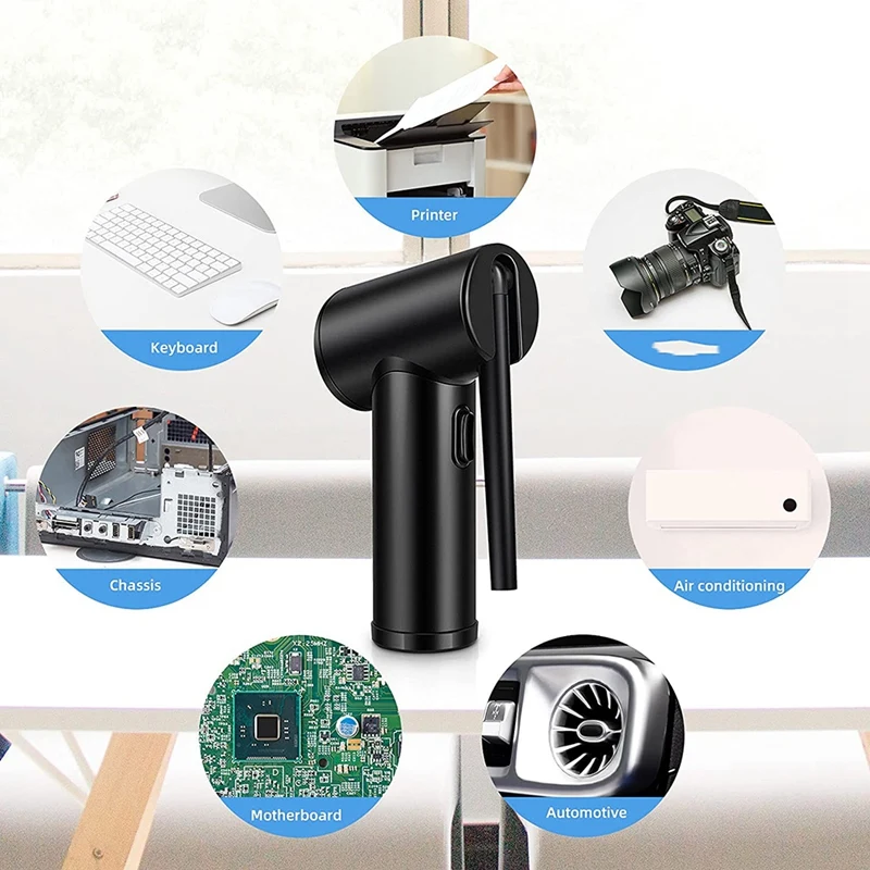 

40000 RPM Keyboard Sucker, 60W Powerful with 6000MAH Battery, Keyboard Cleaner Portable Dust Blower