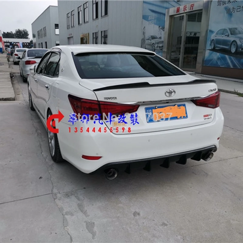 Запасные части Crown спойлер 2016 2018 Toyota углеродного волокна задний загрузки на крыло