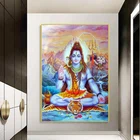 Плакаты и принты на стену с изображением богов индуизма Shiva Lord, художественная настенная роспись