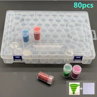 new diamond painting accessories transparent pp storage box diamond embroidered bead storage bag wholesale mosaic tools househol