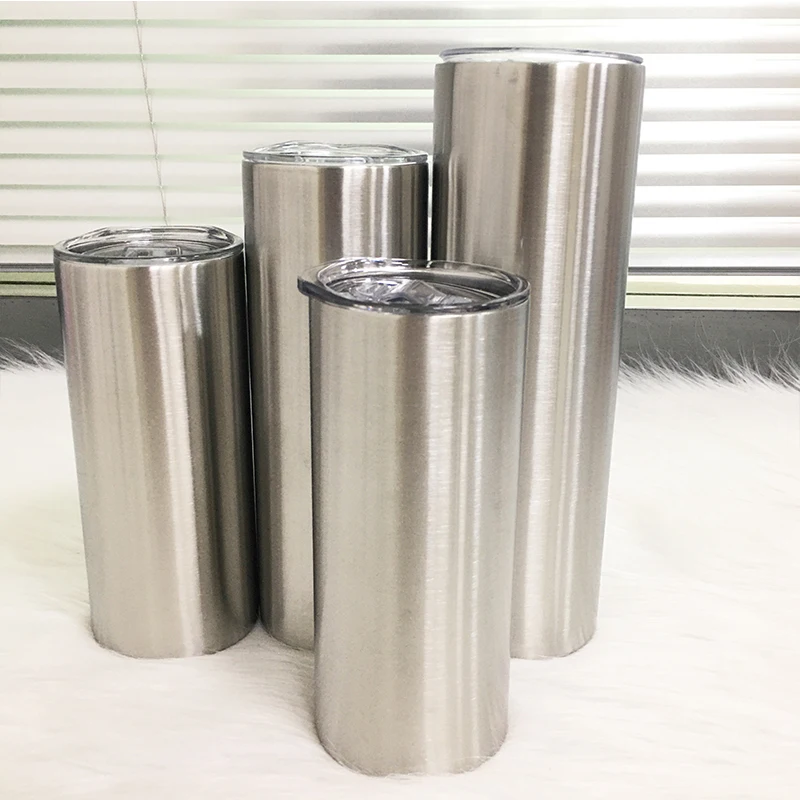 Vasos ajustados de acero inoxidable, 15oz, 20oz, 30oz, pajitas rectas para agua, vino, taza de caf&eacute; para el D&iacute;a del Padre, venta al por mayor-4