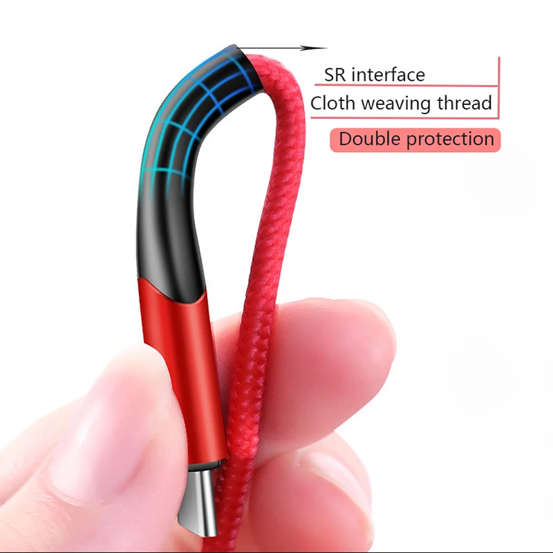 Фото Usb type C кабель для быстрой зарядки USB передачи данных зарядное устройство samsung S10 S9 Usb type C кабель для быстрой зарядки USB передачи данных зарядное устройство samsung S10 S9