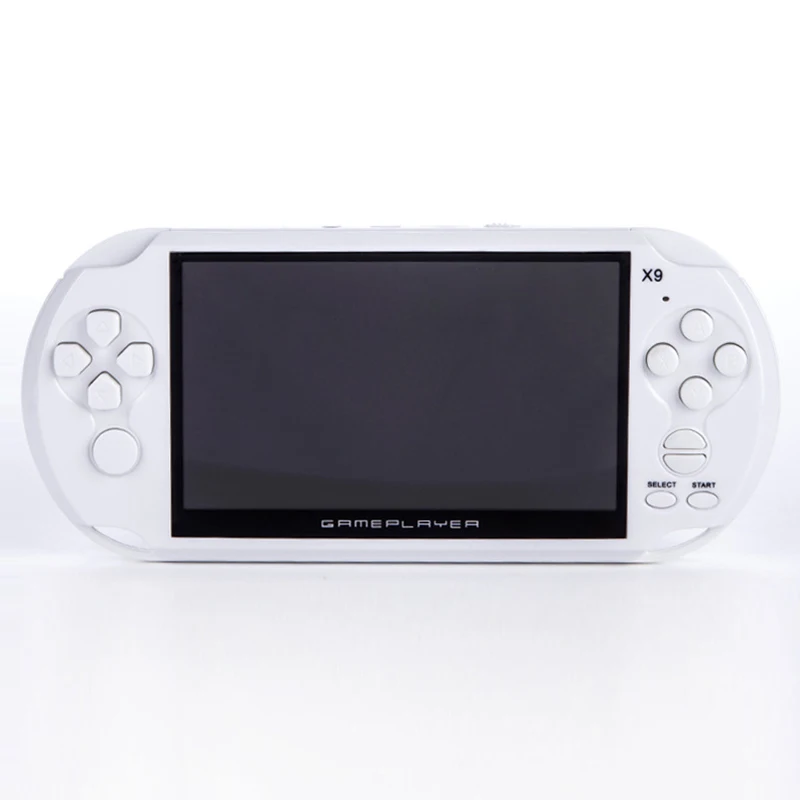 

8GB Handheld Game Players 5 Inch Portable Game Console MP4 Player X9 Game Player With Camera TV Out TF Video Free Download