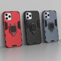 for iphone 11 12 pro max case shockproof magnetic holder ring cover for iphone x xs xr xs max full protection armor case