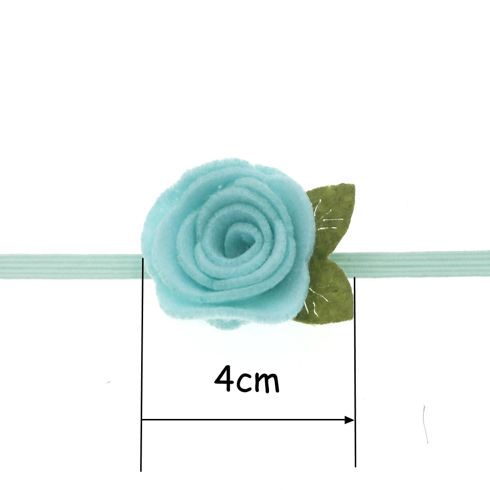 Детские повязки на голову фетровая Цветочная корона повязка для девочек