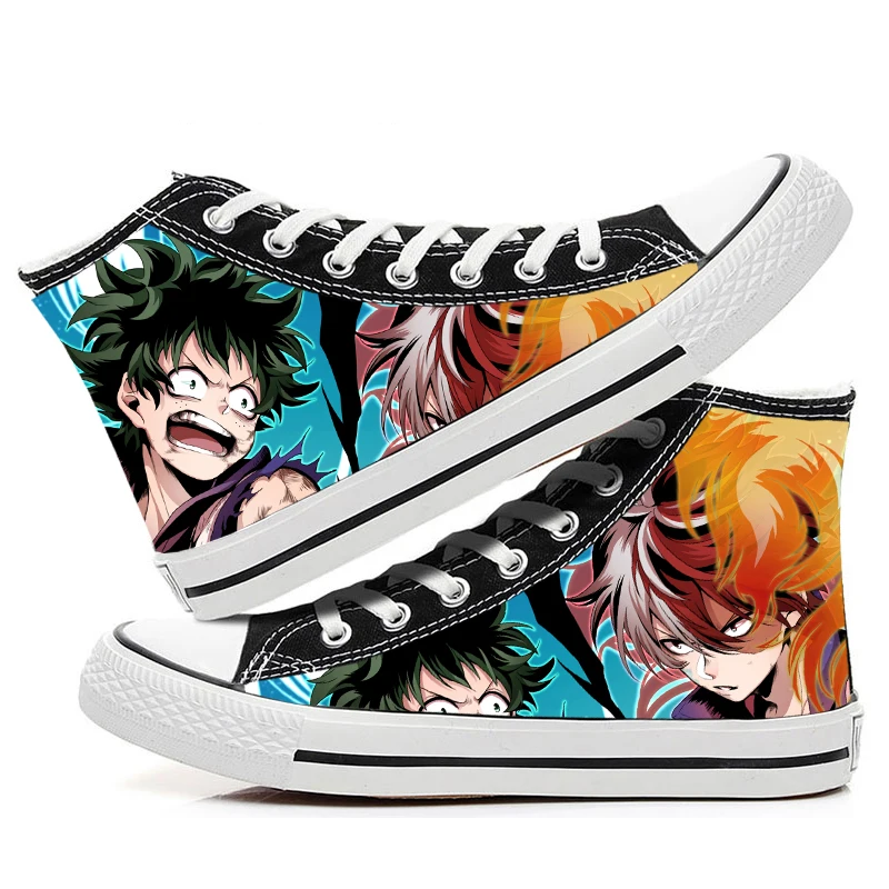 

My Hero Academia cosplay cos shoes canvas shoes casual comfortable men and women college anime cartoon students high help