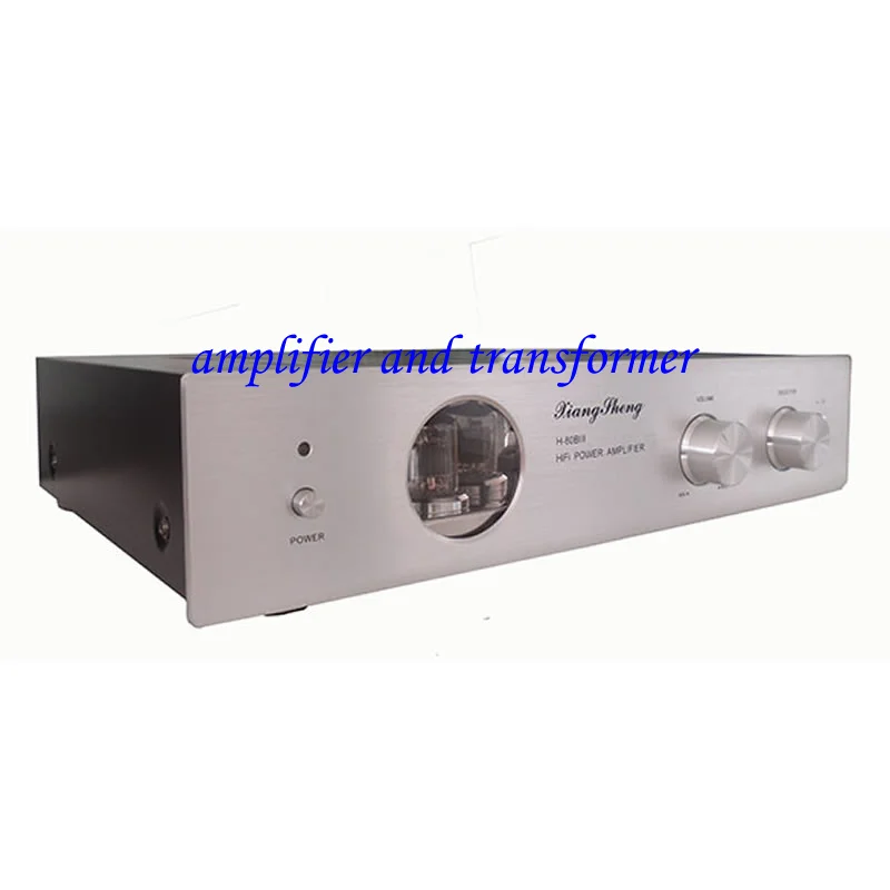 

H-80B III Tube Mosfet Hybrid Amplifier HIFI EXQUIS 12AT7 12AU7 preamp tube H80B AMP，Input impedance: 100K，SNR: 89dB