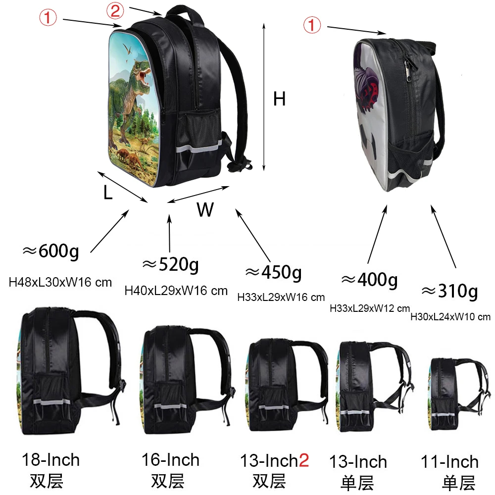 Рюкзак So Backpack с рисунком аниме хип-хоп рок черепа животных Марио для женщин