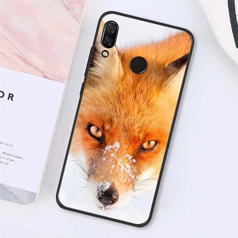 A15 Babaite A Fox in The Wild Red Fox чехол для телефона с рисунком в виде животного для Xiaomi Redmi8 4X 6A S2 Go Redmi 5 5Plus Note4 5 7 Note8Pro - Цвет: A15
