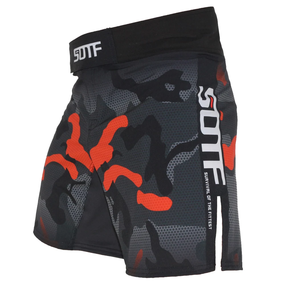 SOTF MMA геометрические технологии змеиная голова фитнес дышащие боксерские шорты