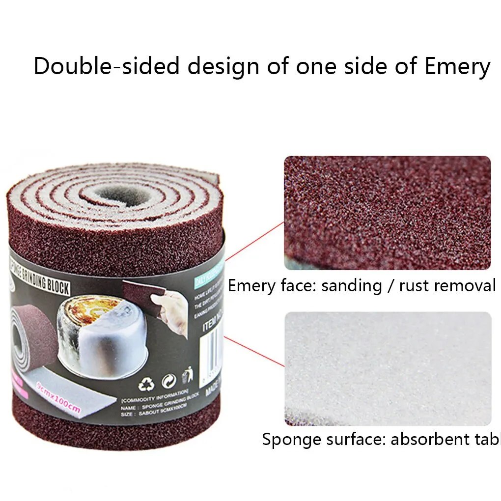 

Magic Cleaning Sponge Carborundum Household Cleaner Tools Eraser Kitchen Utensils Bathroom Accessory Dish Emery Sponge