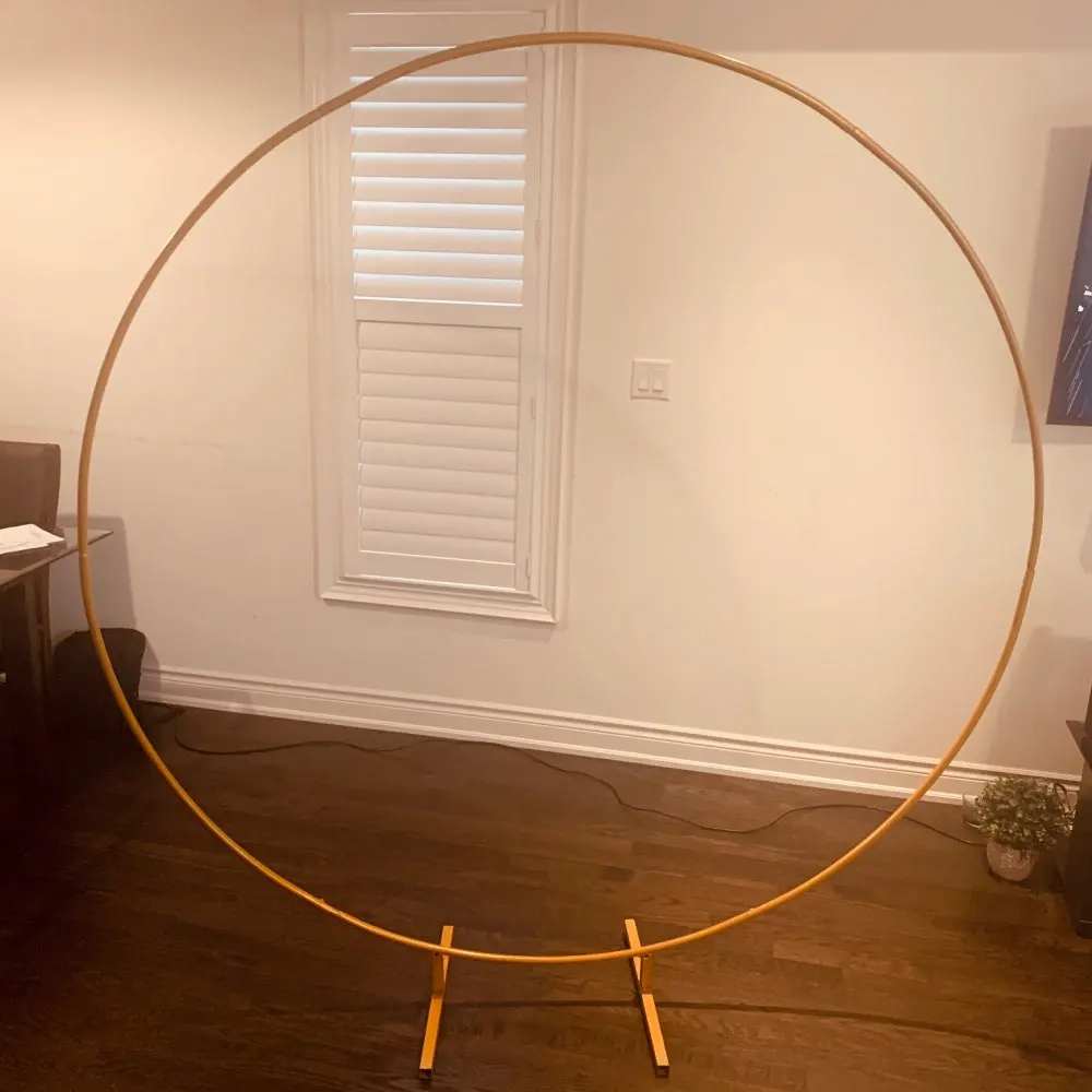 Круглая свадебная АРКА 2 м Свадебный декор стойка для фона луч шаров воздушных и