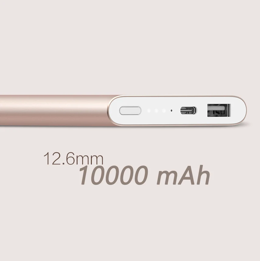 Xiaomi Mi Pro 10000 мАч Внешний аккумулятор type C USB внешний двустороннее быстрое зарядное