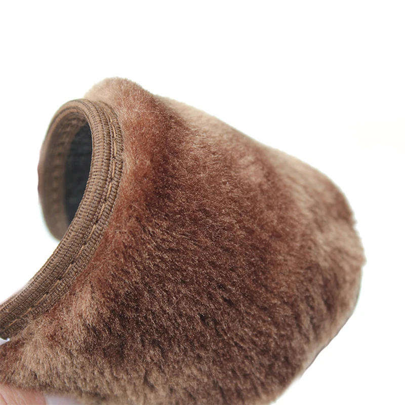 Winter Thick Warm Fur Plush Insole Bamboo Charcoal Anti-Odor Shoes Pad Warm Fluffy  Fleece Wool Replacement Insoles for Shoes