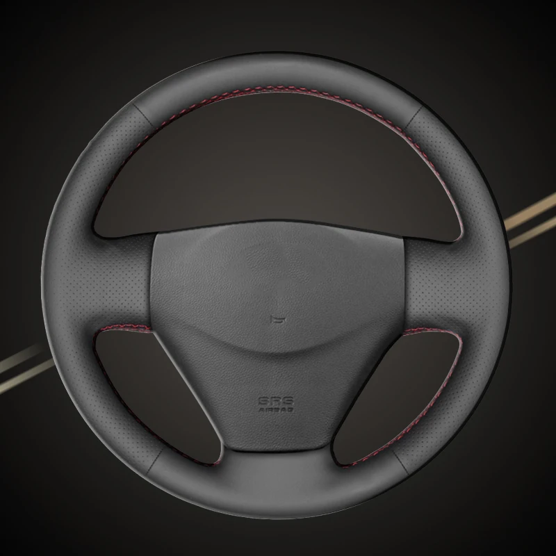 Оплетка на рулевое колесо автомобиля для Kia Rio 2005 2009 2007 Hyundai акцент Гетц