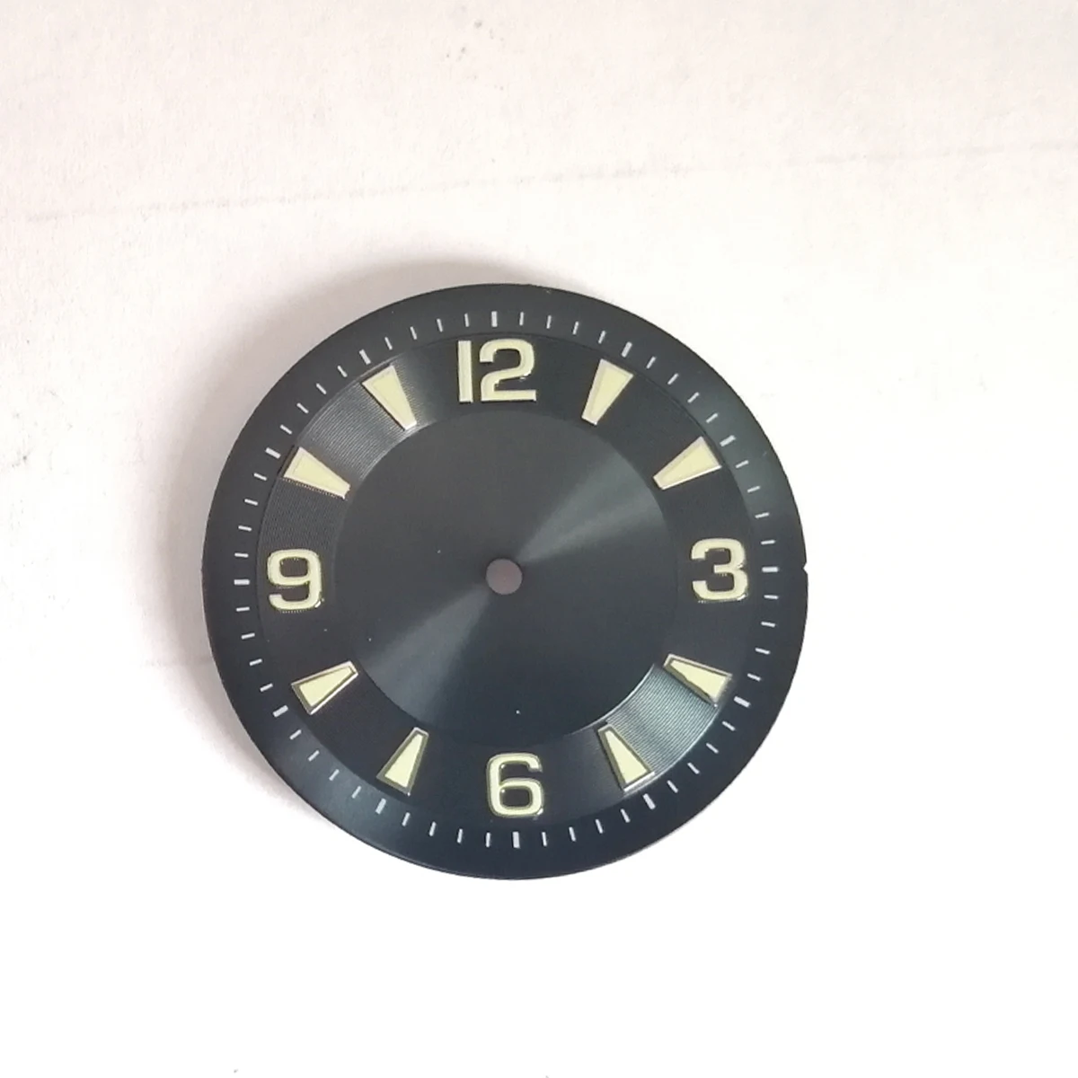 Детали часов 33 5 мм зеленый стерильный циферблат циферблата светящийся подходят