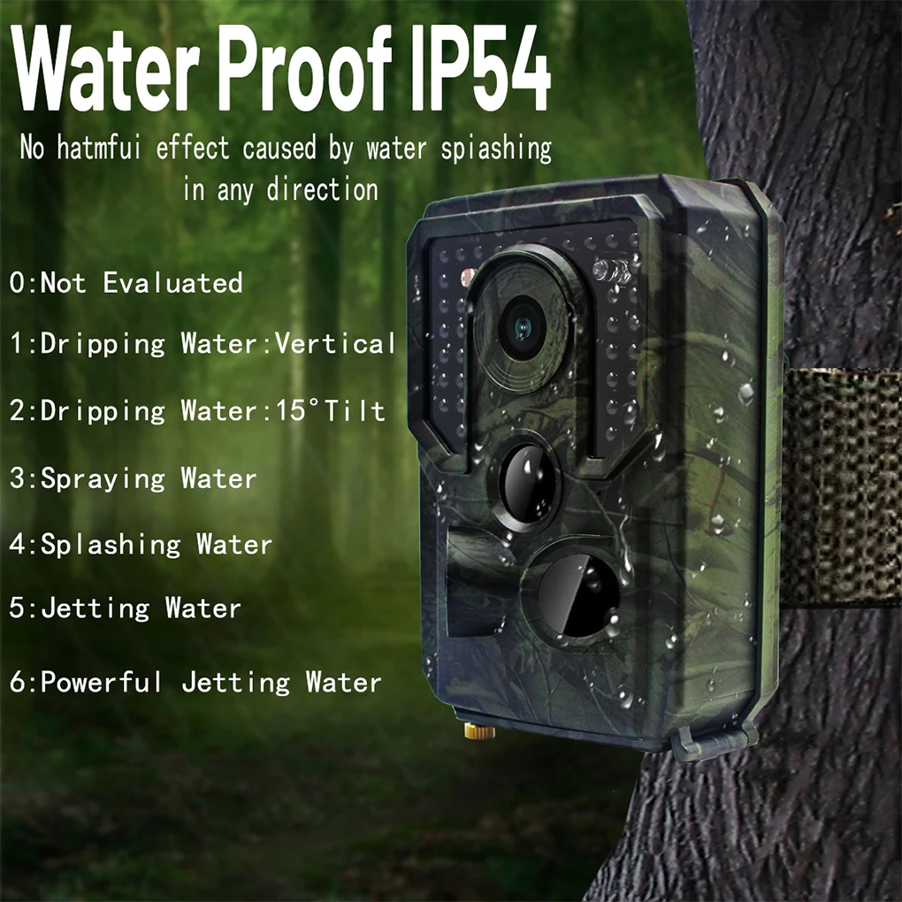 Профессиональная Улучшенная охотничья камера PR400 водонепроницаемая IP54 1080P