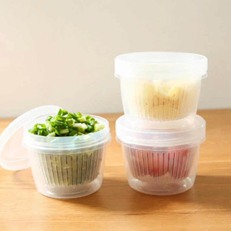 

Сливной свежий запечатанной коробке Кухня овощей Пластик Еда ящик для хранения холодильник коробка для хранения зеленый лук стока коробка,...