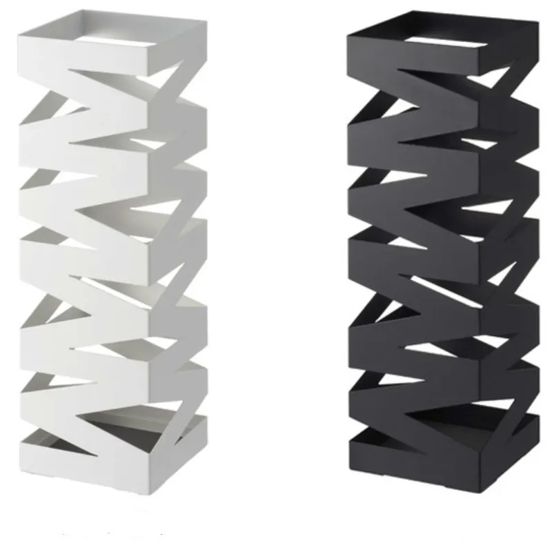 

Umbrella stand modern minimalist foyer bucket creative hotel geometric umbrella storage shelf WF1015