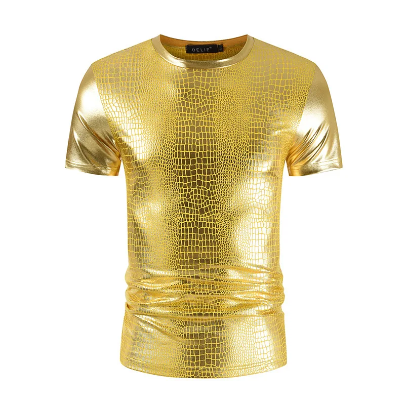 Мужская свободная футболка с коротким рукавом хипстерская для ночного клуба со