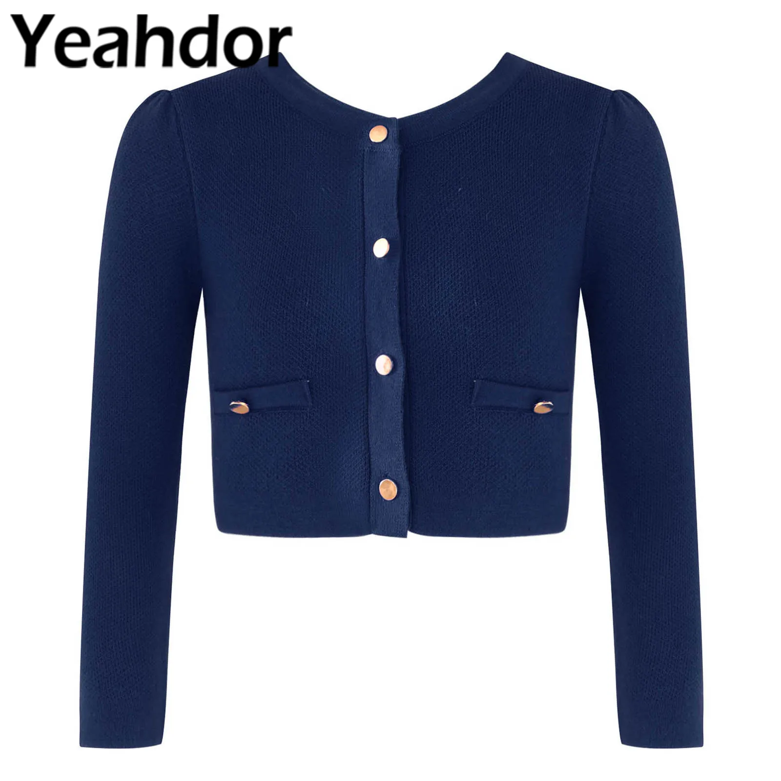 

Kids Girls Knitted Cardigan Knit Bolero Single Breasted Long Sleeve Coats Flower Girl Jacket Outwear Baby's Cardigan Shawls Wrap