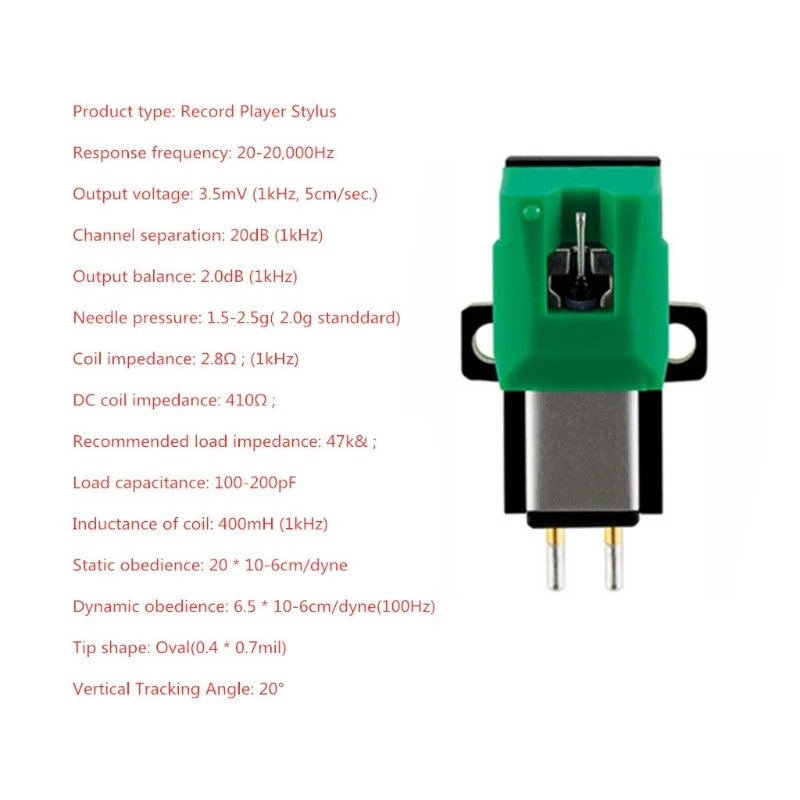 

AT95E LP Vinyl Record Player Stylus for Turntable LP Phonograph Magnetic Cartridge Stylus Phono Platenspel Record Needle Cartrid