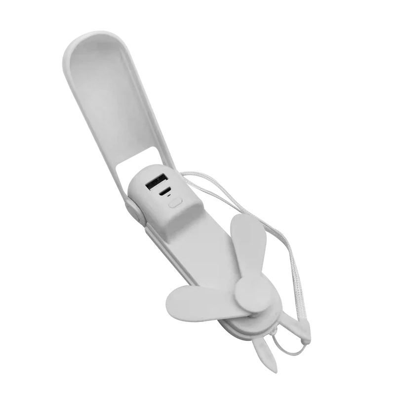 

Портативный мини-вентилятор с механическим таймером и USB-лопастями