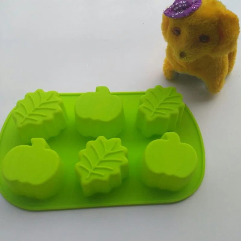 Силиконовые формы для Хэллоуина Осенние декоративные лосьоны мыло тыква листик