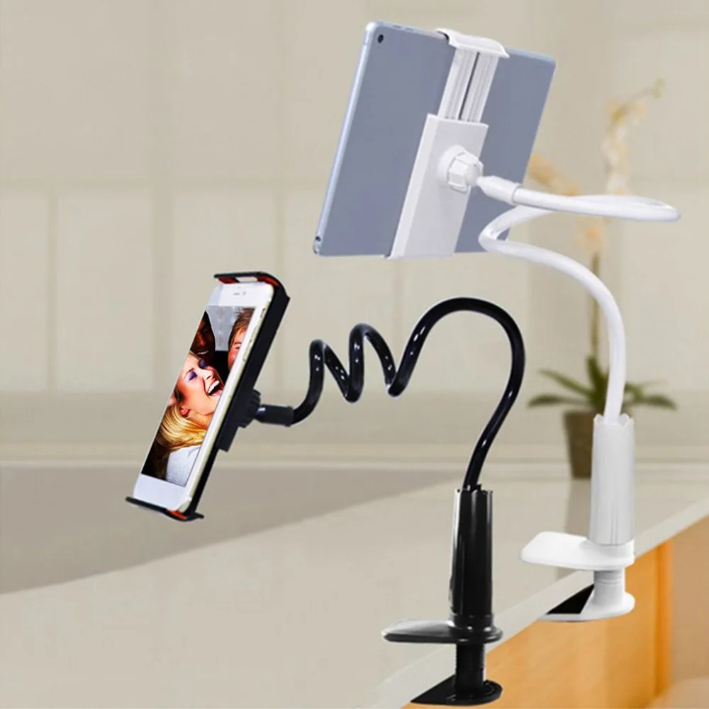Universal Cell Phone Holder Flexible Long Arms Mobile Phone Holder Desktop Bed Lazy Bracket Stand Support for iPhone IPad