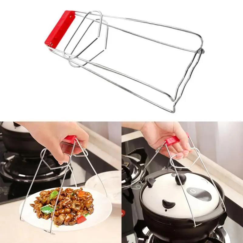 Anti-scalding Gripper Bolded Clips For Hot Plate Bowls Food Pot Microwave Oven Air Fryer Kitchen Accessories Clamp Holder Tong | Дом и сад