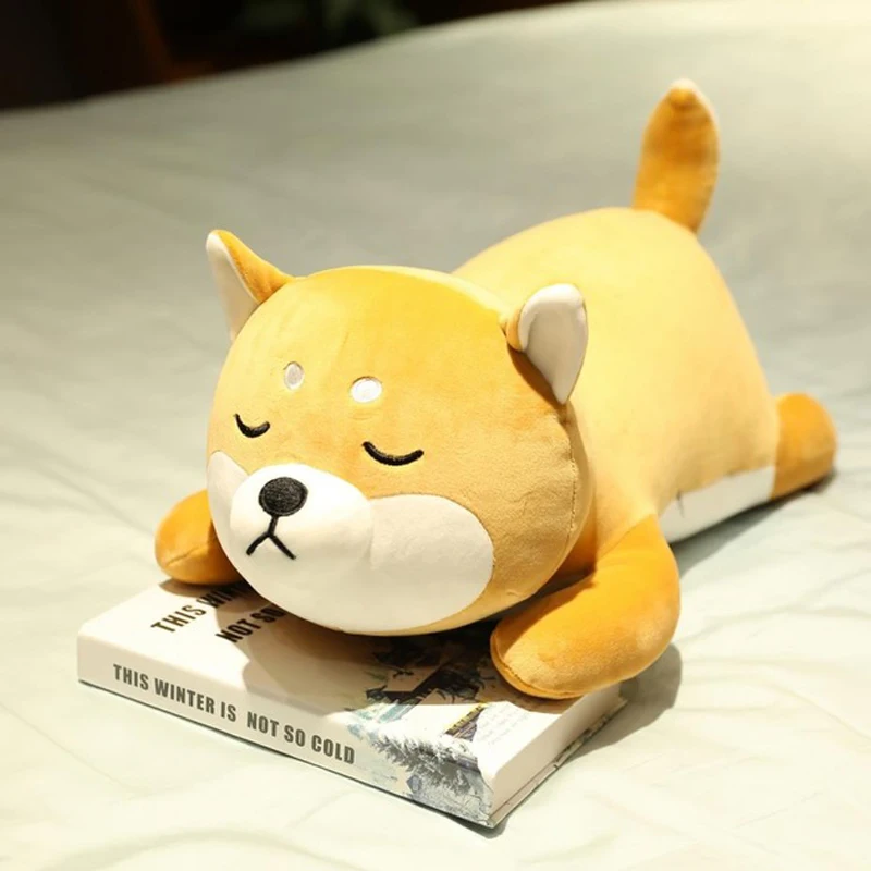 Мягкая теплая исцеляющая собака 1 шт. 35-75 см плюшевые игрушки диванная подушка для