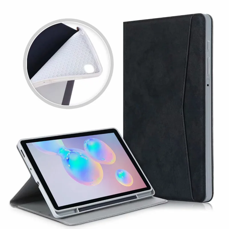 

Новинка 2020, чехол для Samsung Galaxy Tab S6 Lite, чехол 10,4 дюйма, чехол-подставка для Galaxy Tab S6 Lite SM P610 P615, чехол + флип