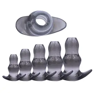 Пустая Анальная пробка Анус эротические Toysn массаж простаты Анальная пробка клизмы анальный туннель гей взрослые секс-игрушки