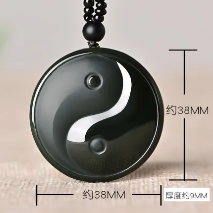 Подвески из нефрита Boutique natural and Tian jadees Mo jade Yin Yang eight trigram модные подвески Taiji для