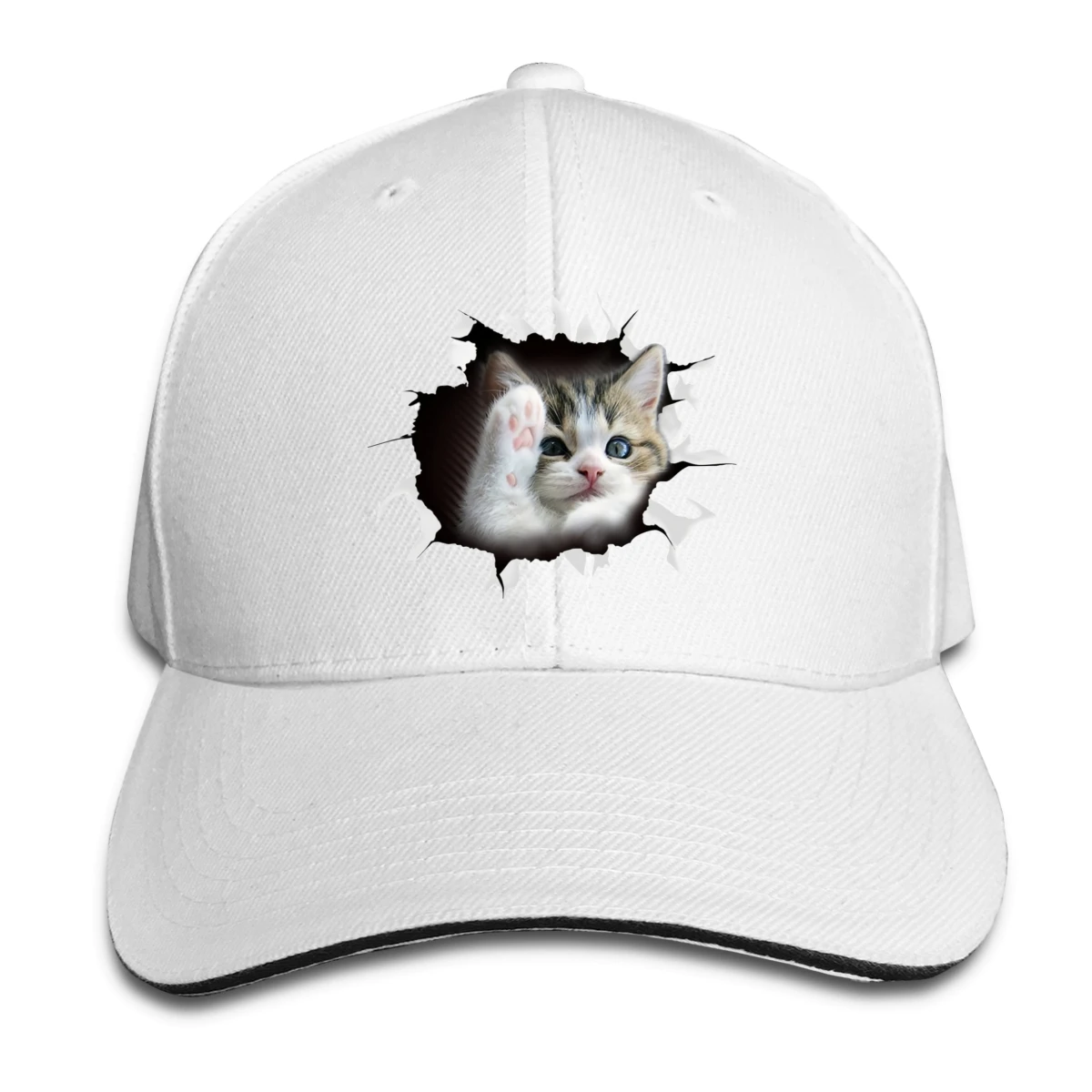 

USA Shorthair (2) Golf sun hats Cat lovers Graphic Funny Men's Women's cap