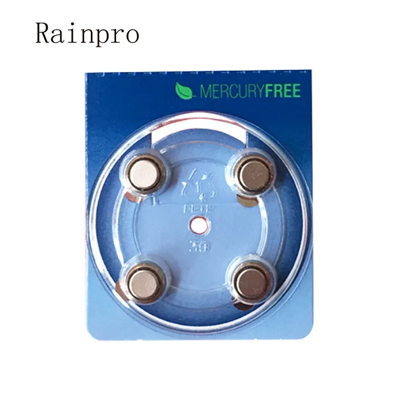 Батарейки для слуховых аппаратов Rainpro 8 шт./лот (2 упаковки) S13A PR48 батарейки 13