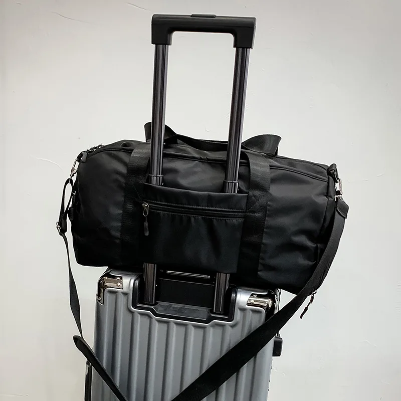 Large Capacity Waterproof Oxford Travel Bag Unisex Zipper Fitness Gym Yoga Sports Handbag Shoulder Messenger Bag Duffle Luggage