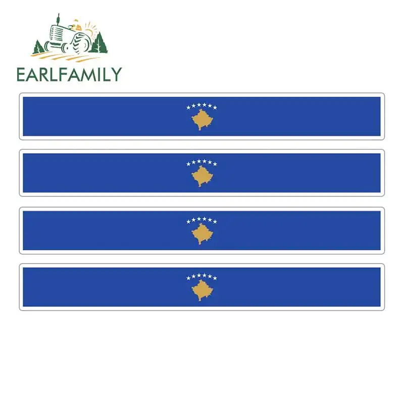 

EARLFAMILY 13 см x 1,7 см 4 шт. полосатый Автомобильный флаг для мотогонок Наклейка на окно автомобиля Наклейка на велосипед Мотоцикл Тюнинг наклейк...