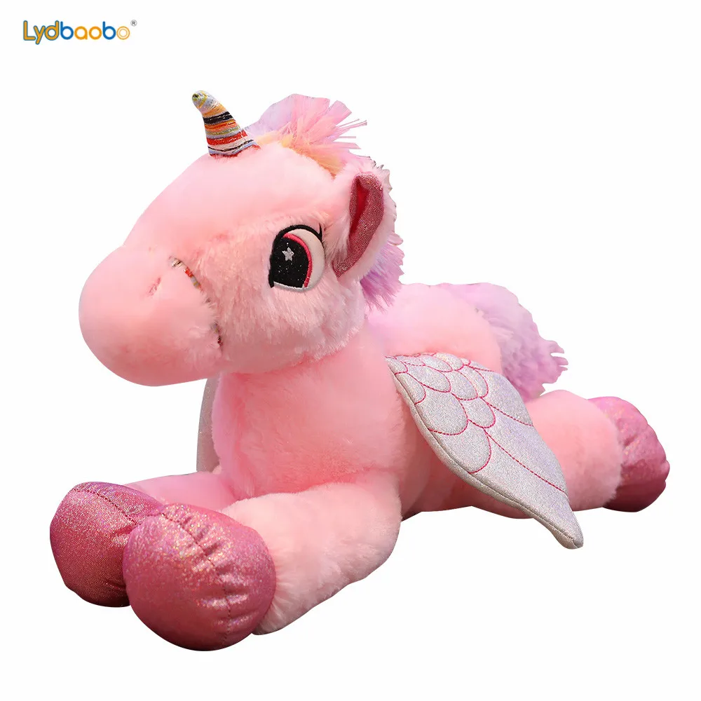 

60cm Kawaii Unicorn Stuffed Animals Plush Baby Soft Doll Cartoon Unicorn Horse Infant Appease Toys Children Girl Birthday Gifts