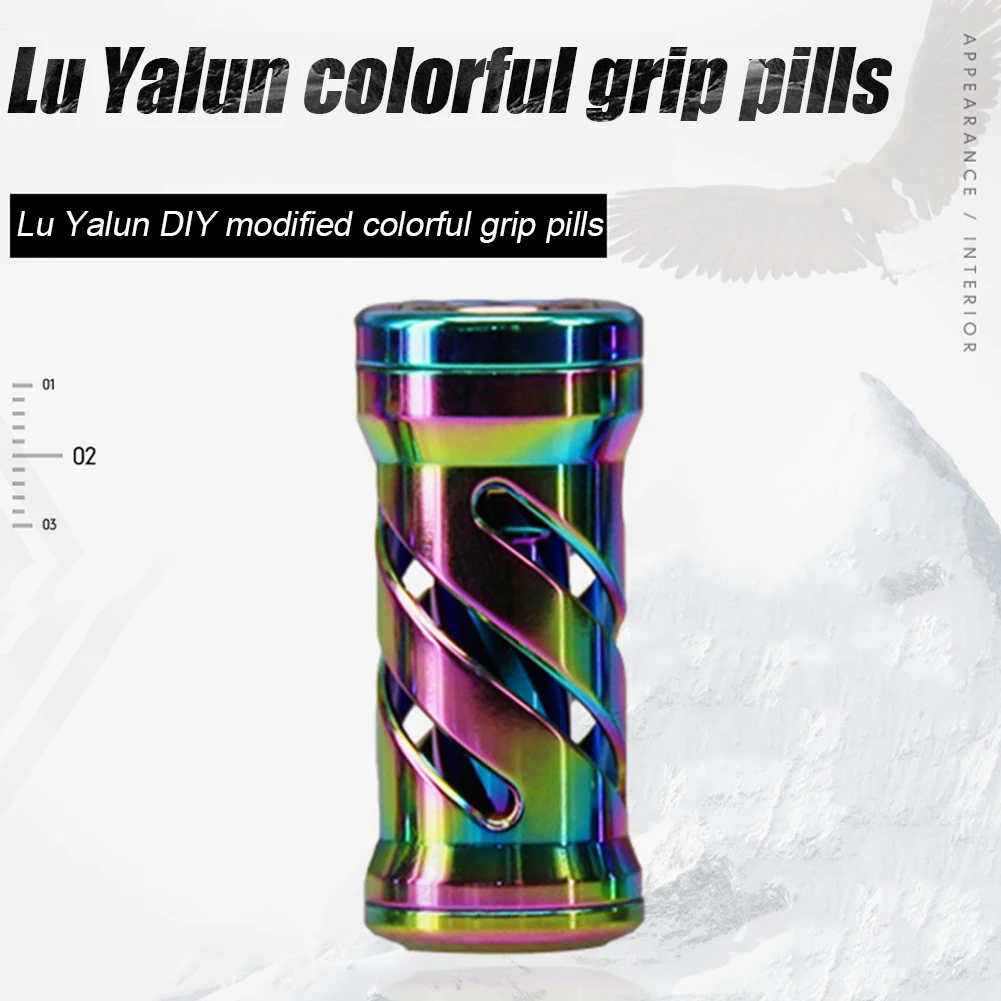 Стильная металлическая ручка для рыбалки в виде капли воды рыболовного колеса