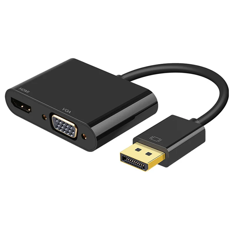 Displayport 1 2 HDMI совместимый адаптер 4K VGA in для ноутбука HP Dell Asus Lenovo|Кабели VGA| |