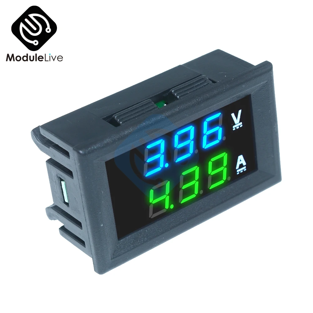 

0.56 Voltmeter Ammeter DC 100V 10A Display