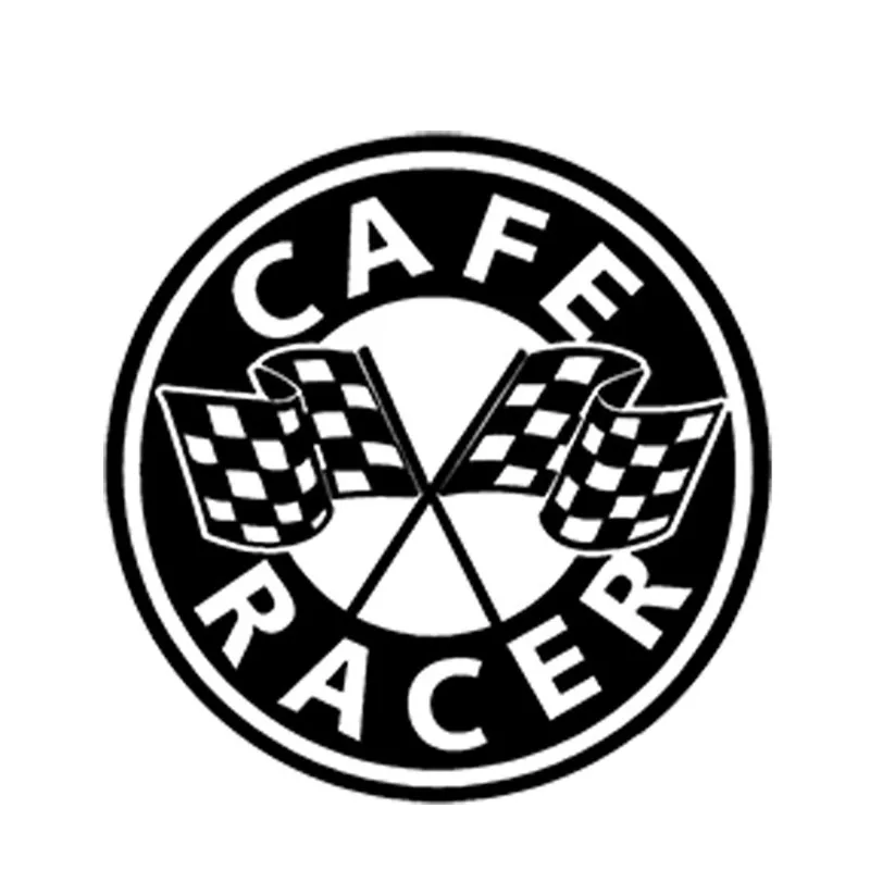 

Funny CAFE RACER Car Stickers Motorcycle Decals Waterproof Decals PVC 13cm X 13cm