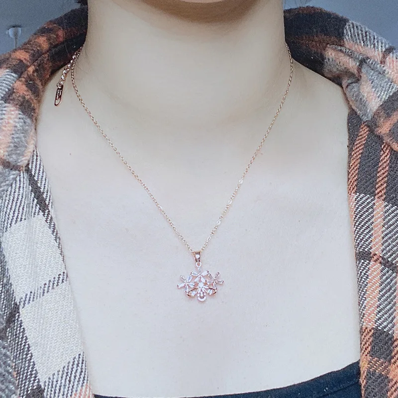 Модные ювелирные изделия ожерелье из титановой стали розовое золото пчелиный