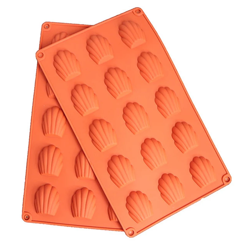 

Форма для выпечки в виде ракушек, 15 ячеек