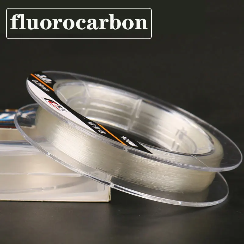 Фторуглеродная рыболовная леска 100 м японская шелковая углеродная свинцовая