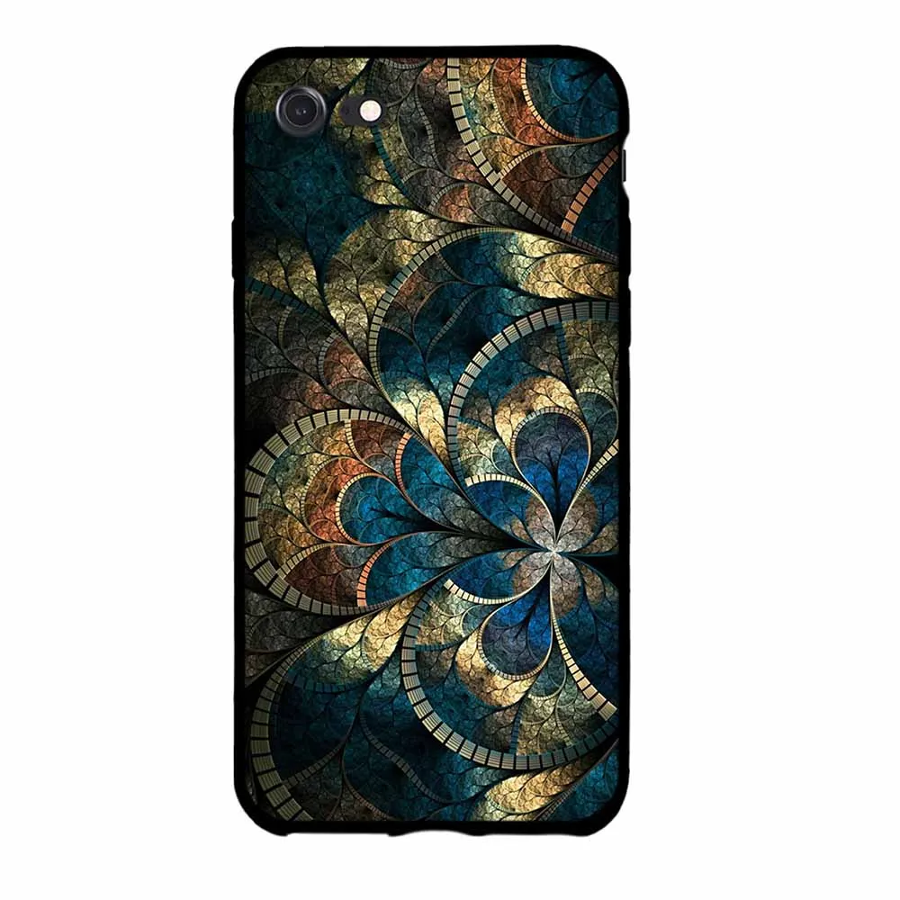 Case For iPhone 7 Fashion Painting Back Cover iPhone7 Soft Silicone Phone Funda 8 4.7 inch Bumper | Мобильные телефоны и